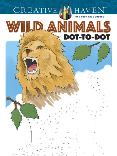 Creative Haven Wild Animals Dot-to-Dot