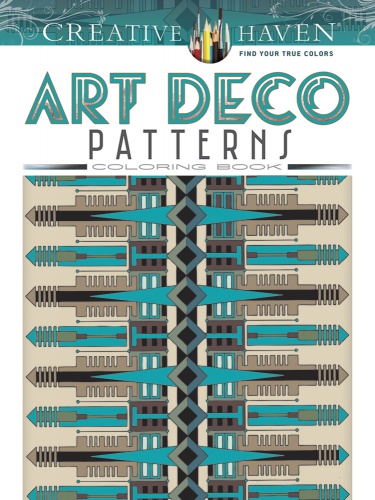 Creative Haven Art Deco Patterns Coloring Book