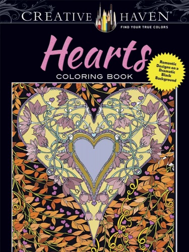 Creative Haven Hearts Coloring Book