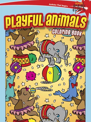 SPARK Playful Animals Coloring Book
