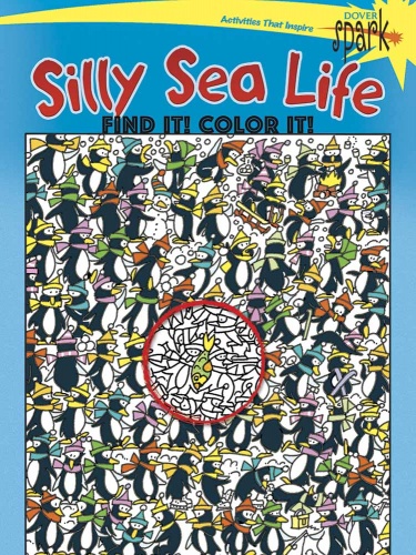 SPARK Silly Sea Life Find It! Color It!