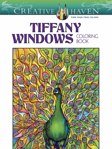 Creative Haven Magnificent Tiffany Windows Coloring Book