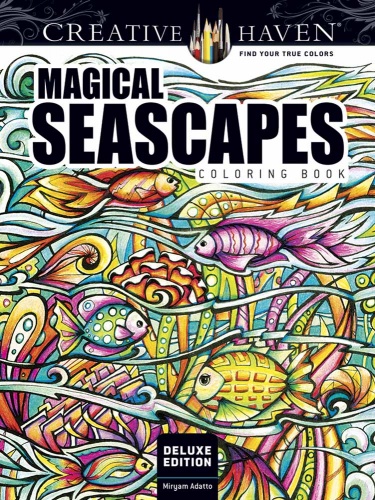 Creative Haven SeaScapes Coloring Book - Dover Books