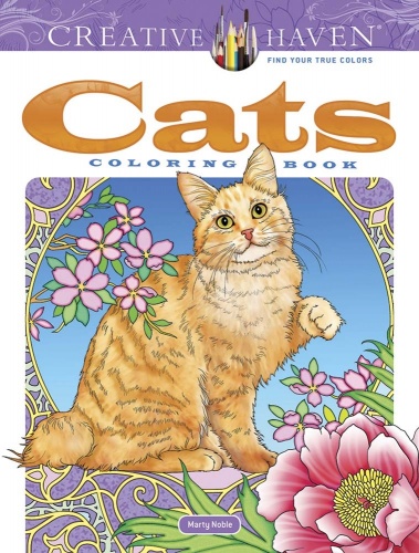 Creative Haven Cats Coloring Book