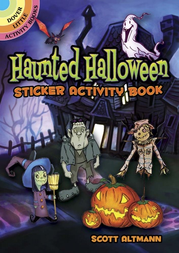 Haunted Halloween Sticker Activity Book