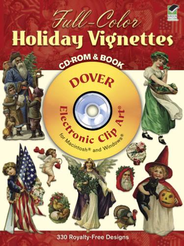 Full Color Holiday Vignettes CD ROM and Book