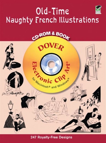 Old-Time Naughty French Illustrations CD-ROM and Book