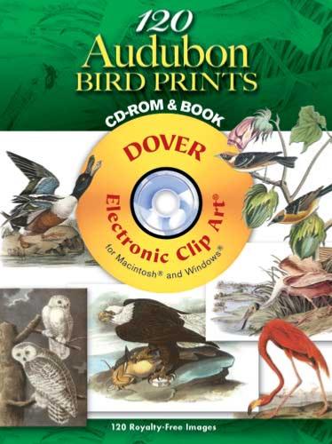 120 Audubon Bird Prints CD-ROM and Book