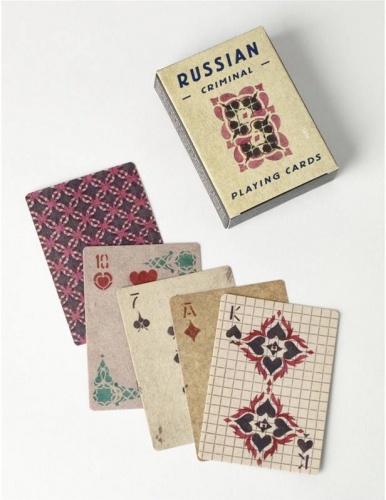 Russian Criminal Playing Cards