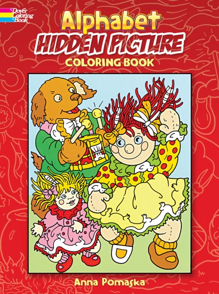 Alphabet Hidden Picture Coloring Book