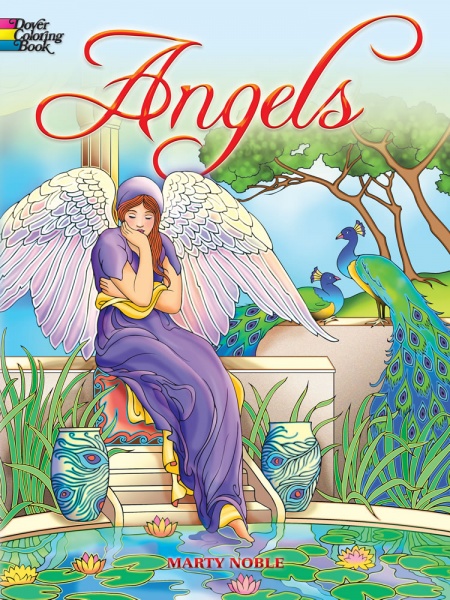 Angels Coloring Book