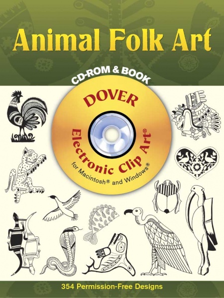 Animal Folk Art CD-ROM and Book
