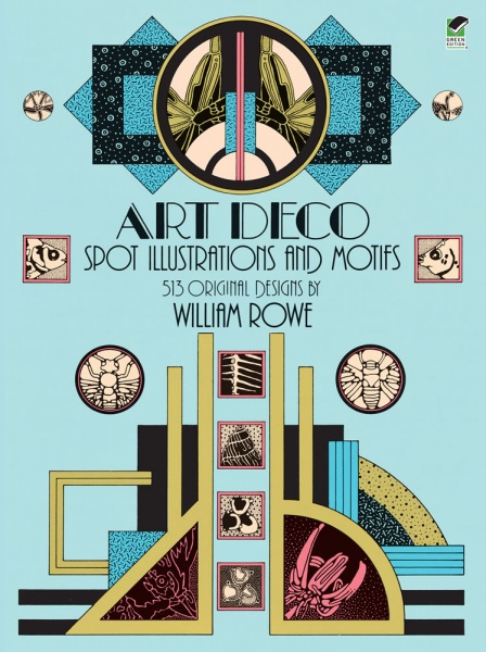 Art Deco Spot Illustrations and Motifs - 513 Original Designs