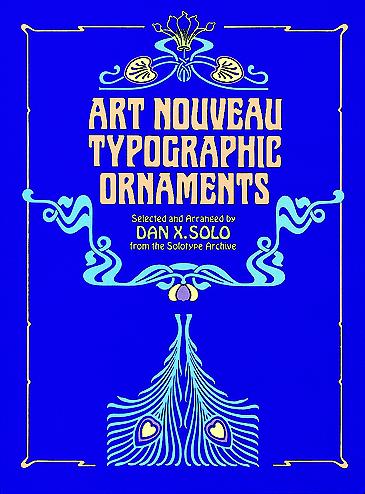 Art Nouveau Typographic Ornaments