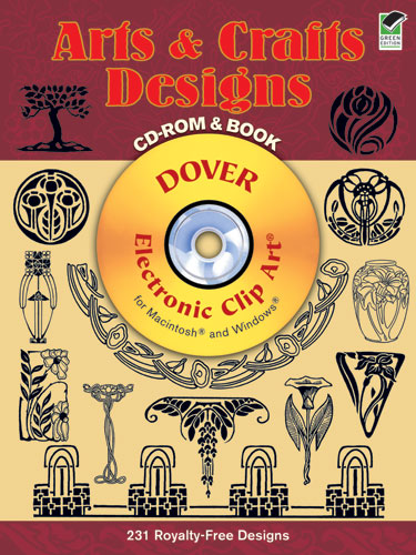 Arts and Crafts Designs CD-ROM and Book