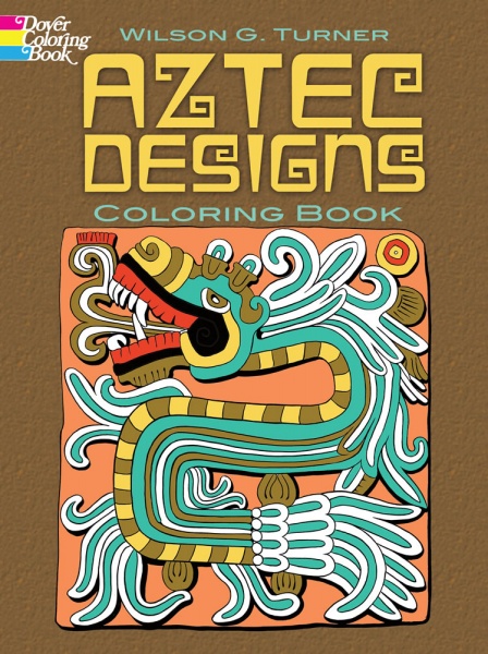 Aztec Designs Coloring Book