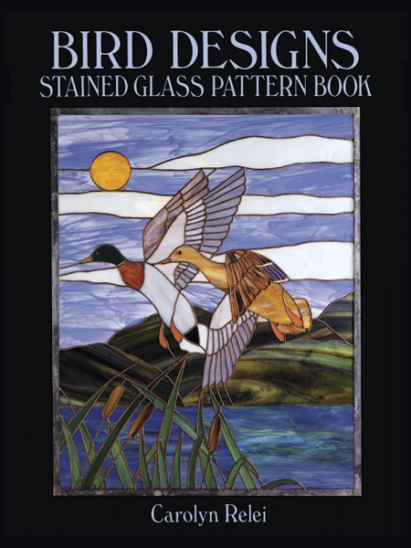 Bird Designs Stained Glass Pattern Book