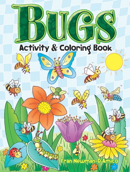 Bugs Activity and Coloring Book