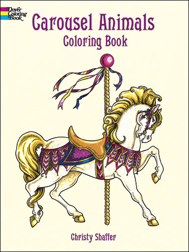 Carousel Animals Coloring Book