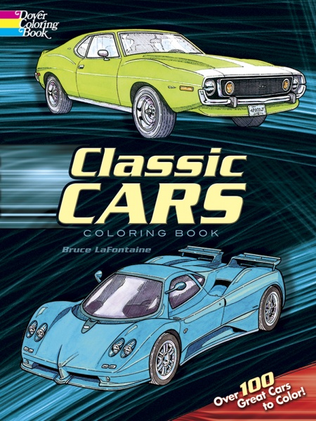 Cars Coloring Book - Dover Books