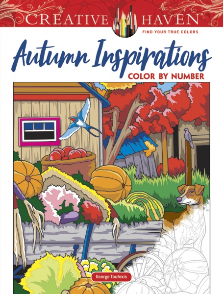 Creative Haven Autumn Inspirations Color by Number