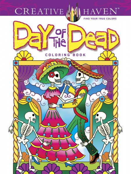 Creative Haven Day of the Dead Coloring Book