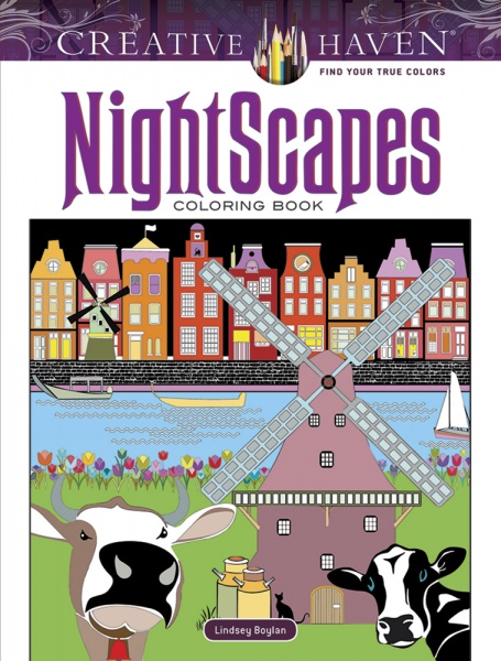 Creative Haven NightScapes Coloring Book