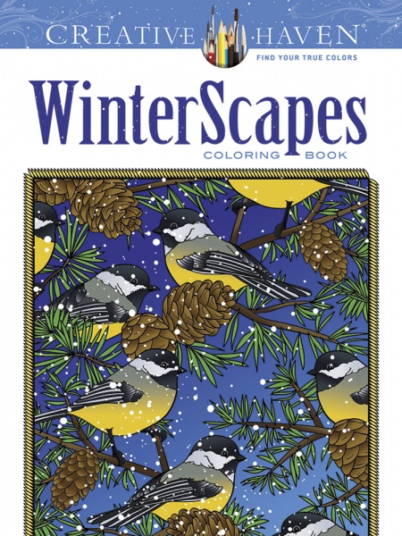 Creative Haven WinterScapes Coloring Book