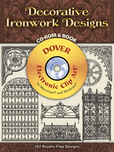 Decorative Ironwork Designs CD-ROM and Book