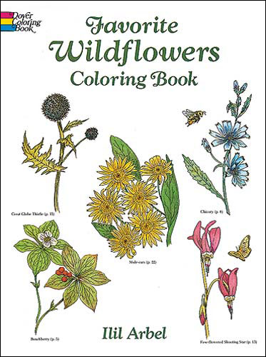 Favorite Wildflowers Coloring Book