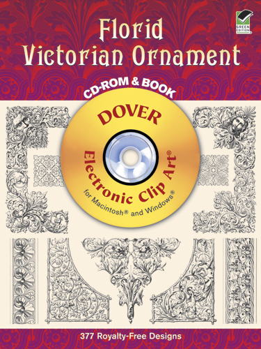 Florid Victorian Ornament CD-ROM and Book