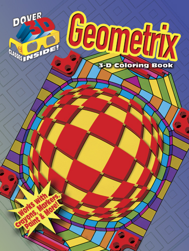 3-D Coloring Book - Geometrix