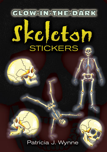Glow-In-The-Dark Skeleton Stickers