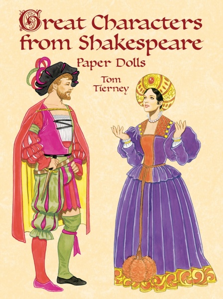 Great Characters from Shakespeare Paper Dolls