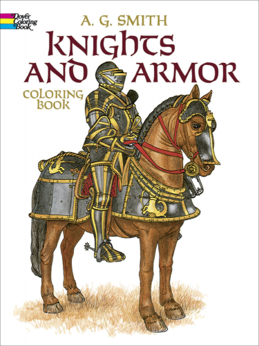 Knights and Armor Coloring Book