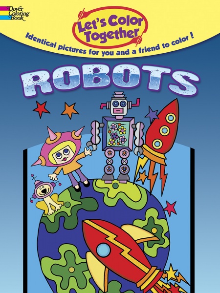 Let's Color Together -- Robots