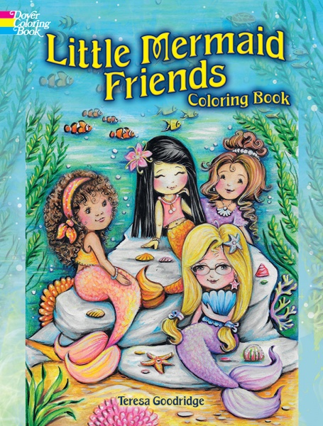 Little Mermaid Friends Coloring Book