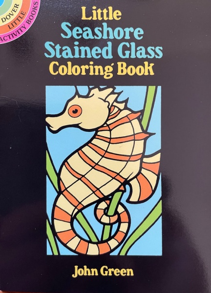 Little Seashore Stained Glass Coloring Book