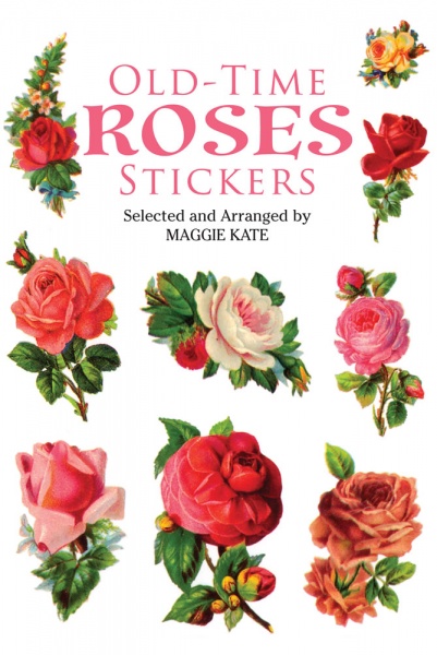 Old-Time Roses Stickers