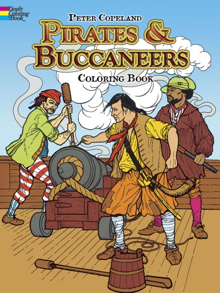 Pirates and Buccaneers Coloring Book