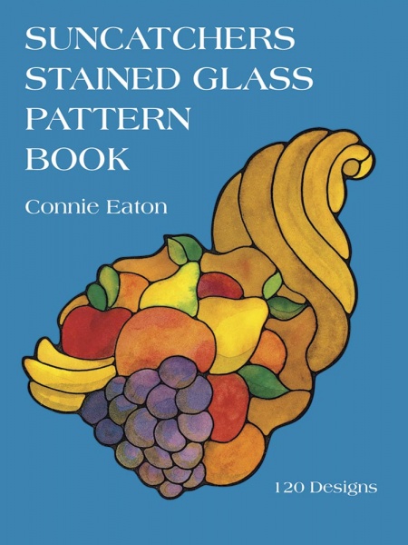 Suncatchers Stained Glass Pattern Book: 120 Designs