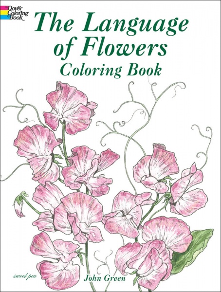 Language of Flowers Colouring Book