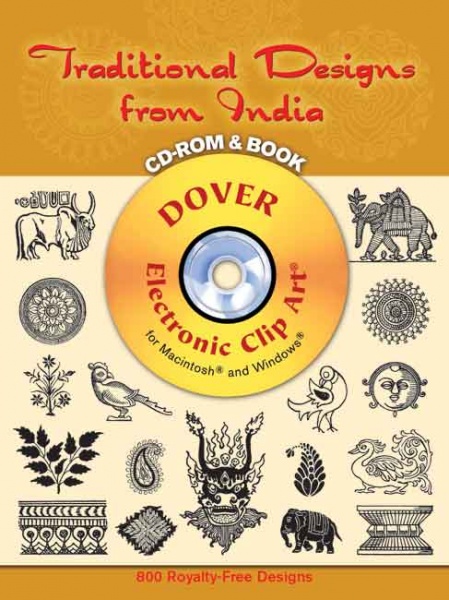 Traditional Designs from India CD-ROM and Book