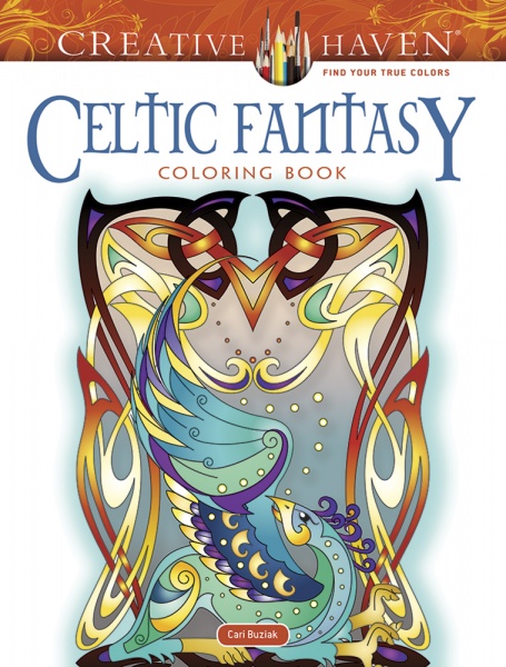 Creative Haven Celtic Fantasy Coloring Book