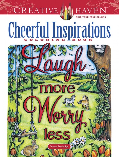 Creative Haven Cheerful Inspirations Coloring Book