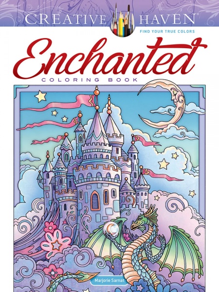 Creative Haven Enchanted Coloring Book