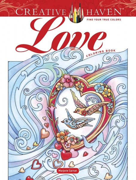 Creative Haven Love Coloring Book