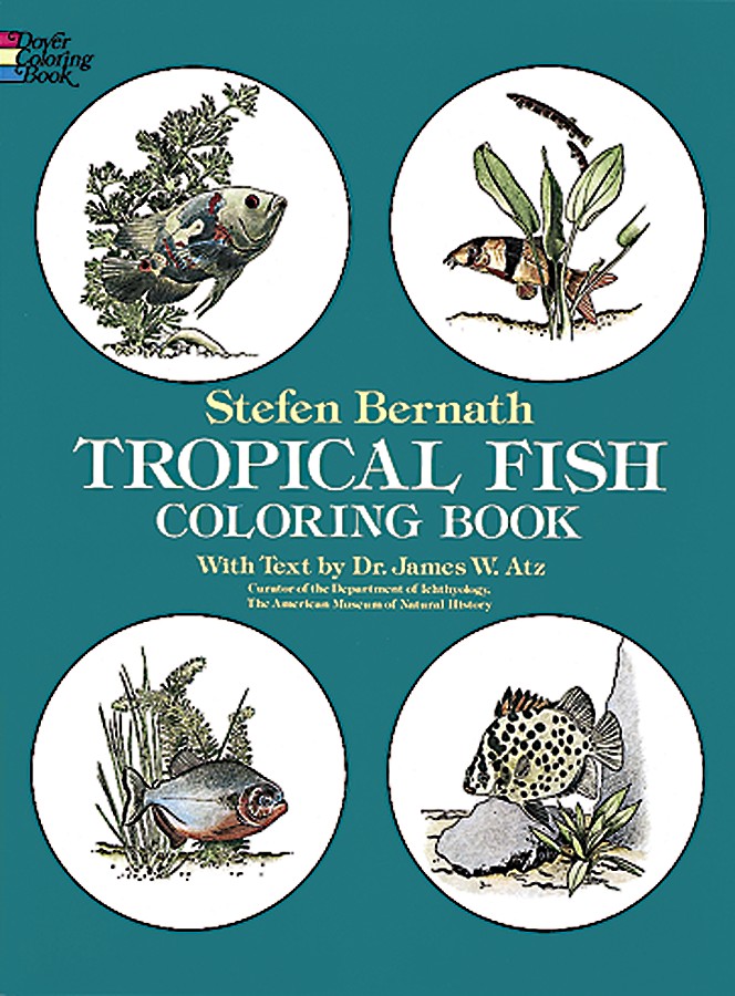 Tropical Fish Coloring Book - Dover Books