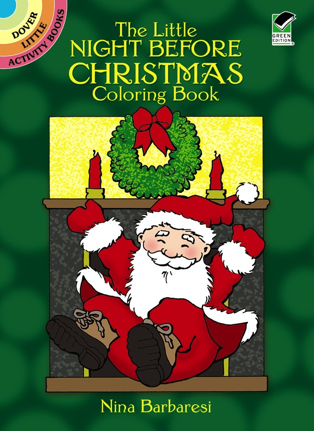 The Little Night Before Christmas Coloring Book - Dover Books