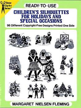 Ready-to-Use Childrens Silhouettes for Holidays and Special Occasions